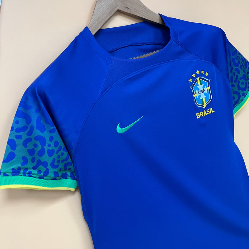 BRAZIL'S WORLD CUP 2022 QATAR - AWAY KIT (WOMEN) (Standard)