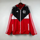 FLAMENGO 23/24 WINDBREAKER JACKET – RED & BLACK | MENGÃO GEAR