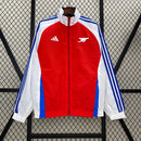 ARSENAL 24/25 HOME WINDBREAKER JACKET – WHITE, RED & BLUE | OFFICIAL GUNNERS GEAR