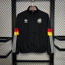 GERMANY 24/25 WINDBREAKER JACKET – BLACK WITH FLAG DETAIL | DFB GEAR