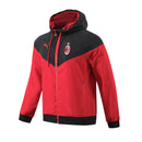 AC MILAN WINDBREAKER JACKET – RED & BLACK | ROSSONERI GEAR