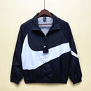 NIKE CASUAL WINDBREAKER JACKET – BLACK & WHITE | ICONIC STREETWEAR