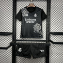 REAL MADRID Y-3 BLACK 24/25 CHILDREN'S SET (Standard)
