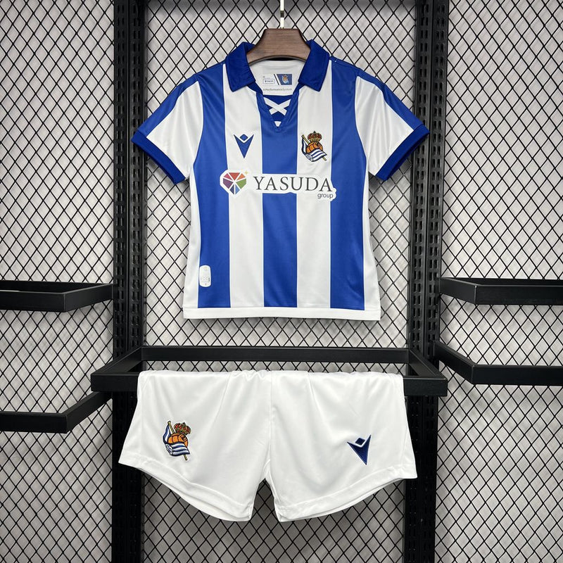 REAL SOCIEDAD I 24/25 CHILDREN'S SET (Standard)