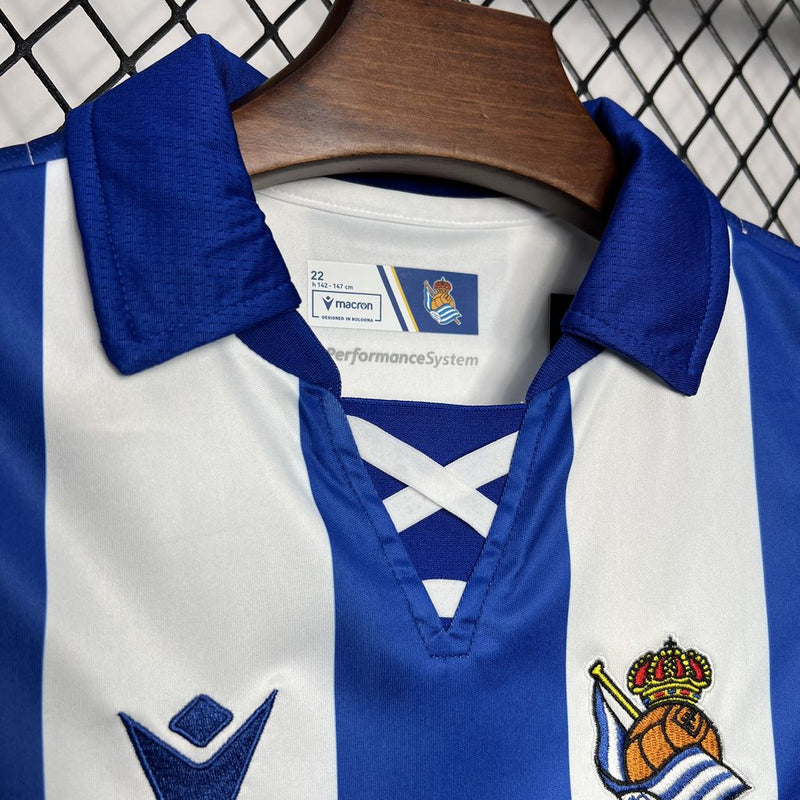 REAL SOCIEDAD I 24/25 CHILDREN'S SET (Standard)