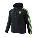 ARSENAL INTERNATIONAL WINDBREAKER JACKET – BLACK & NEON | GUNNERS GEAR