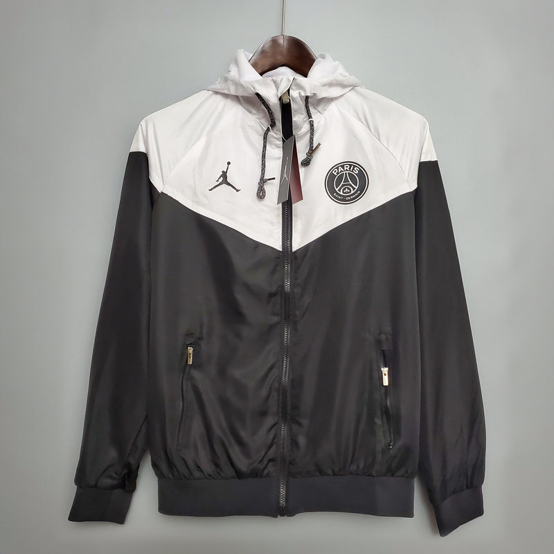 PSG CLASSIC WINDBREAKER JACKET – BLACK & WHITE | PSG GEAR