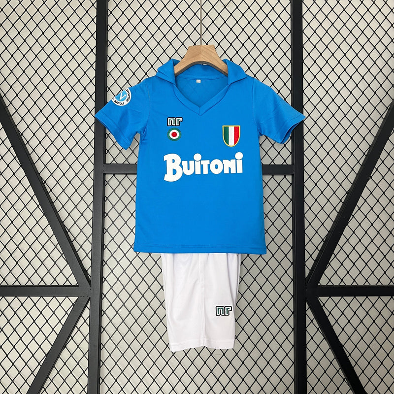 Neapolitan Force Azzuri I 87/88 CHILDREN'S SET (RETRO)